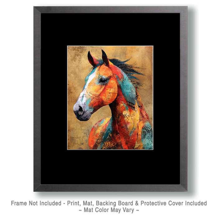Mowbi - Southwestern Art - Wild Southwest Horse
