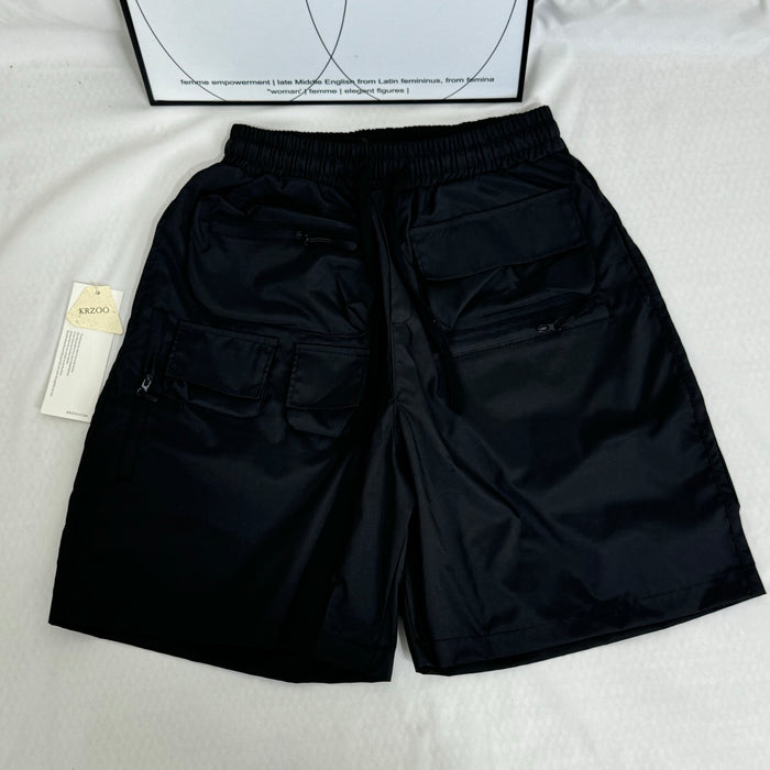 Multi-pocket functional work pants