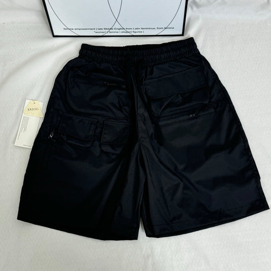 Multi-pocket functional work pants
