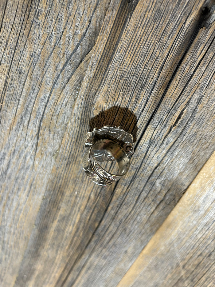 NAVAJO PINK HEART RING
