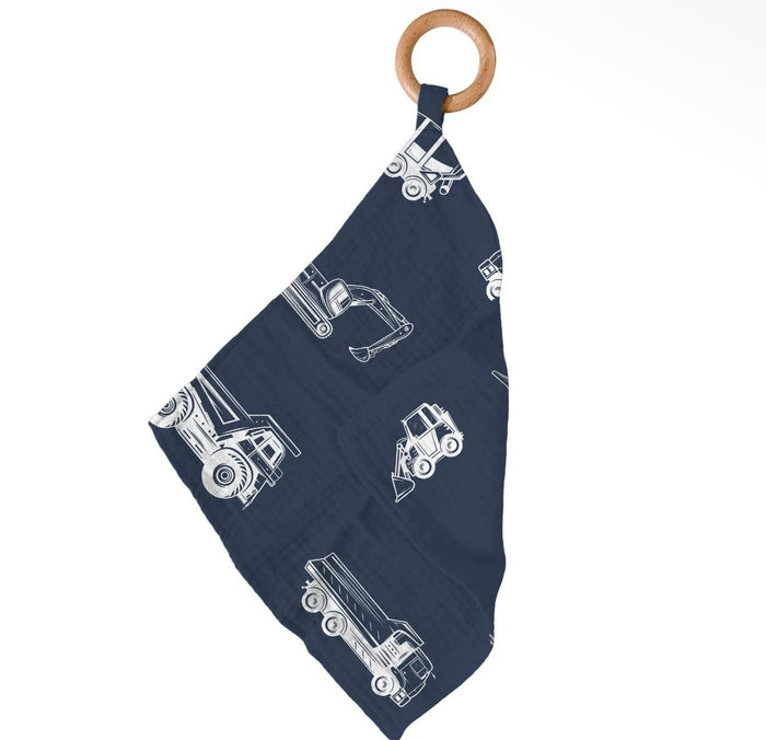 New Castle Classics Dump Trucks & Diggers Teether