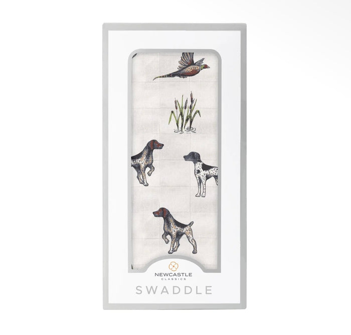 New Castle Classics German Shorthaired Bamboo Swaddle