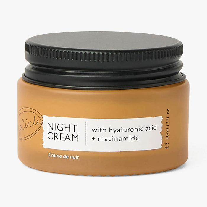 Night cream with hyaluronic acid + niacinamide - Travel size
