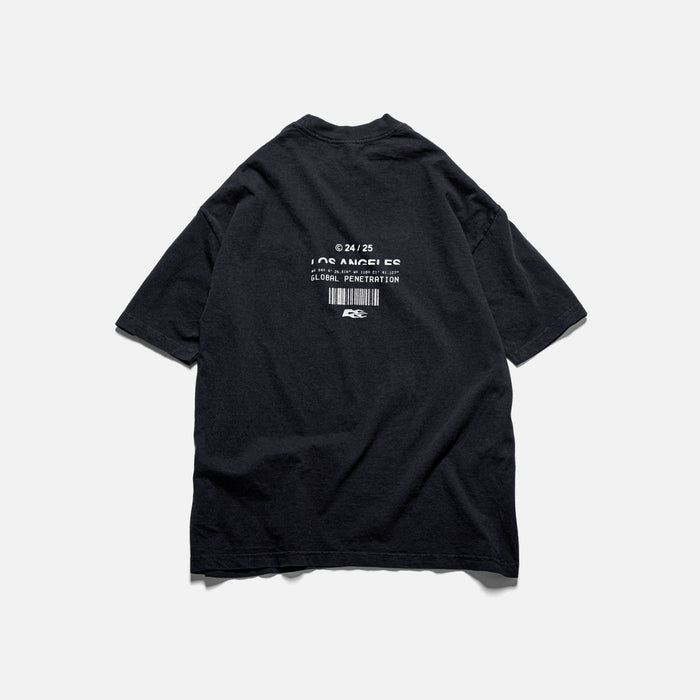 NU-METAL S/S - WASHED BLACK / BACK