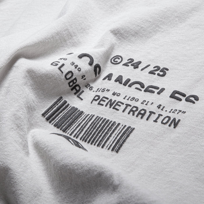 NU-METAL S/S TEE - WASHED GREY