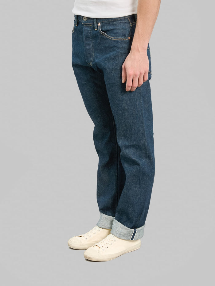 ONI Denim 146S Ishikawadai 15oz Stretch Neat Straight Jeans side