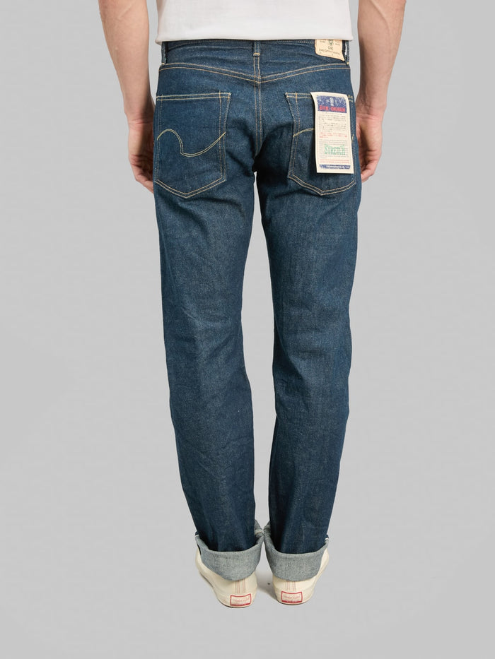 ONI Denim 146S Ishikawadai 15oz Stretch Neat Straight Jeans back rise