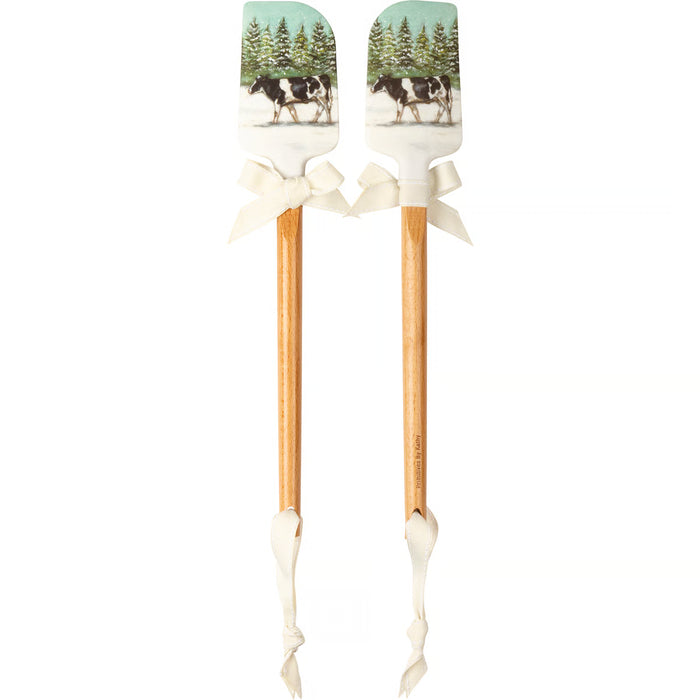 Painted Farm Spatulas