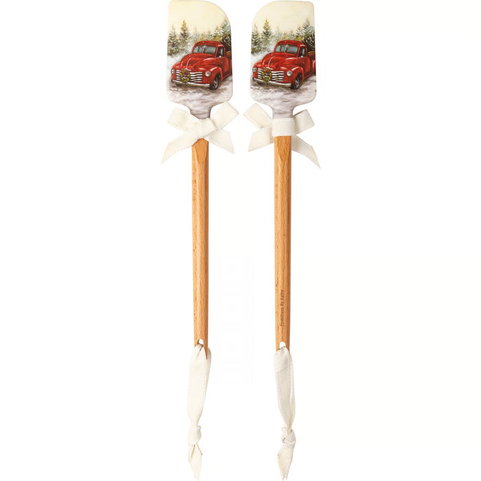 Painted Farm Spatulas