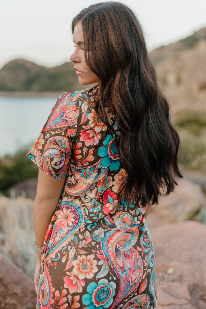Paisley Of My Heart Maxi Dressn