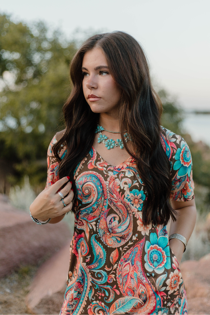 Paisley Of My Heart Maxi Dressn