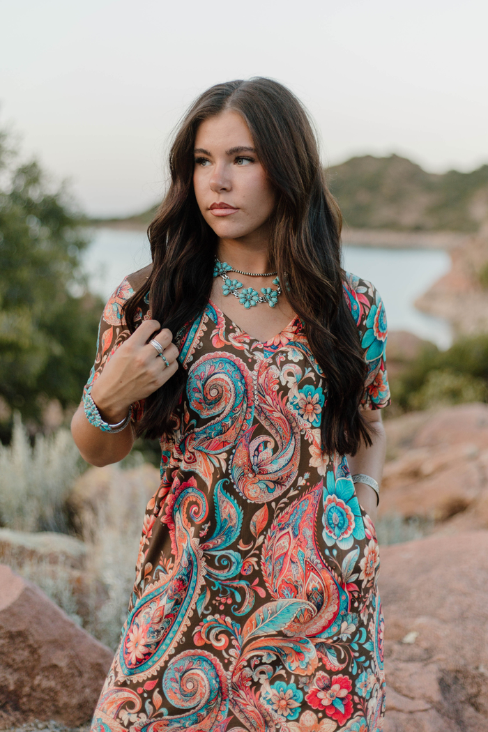Paisley Of My Heart Maxi Dressn