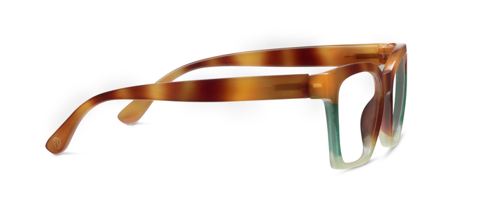 Peepers - Birdie (Blue Light): Tokyo Tortoise Colorblock / Reading / 2.25