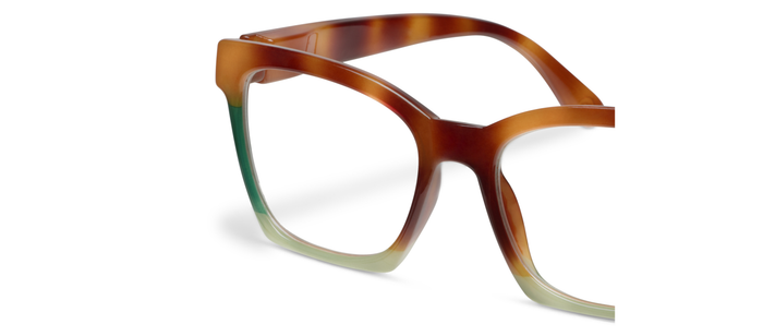 Peepers - Birdie (Blue Light): Tokyo Tortoise Colorblock / Reading / 2.25