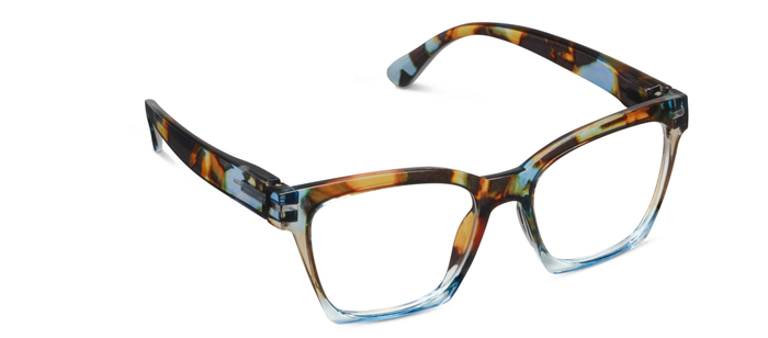 Peepers - Birdie (Blue Light): Tokyo Tortoise Colorblock / Reading / 2.25