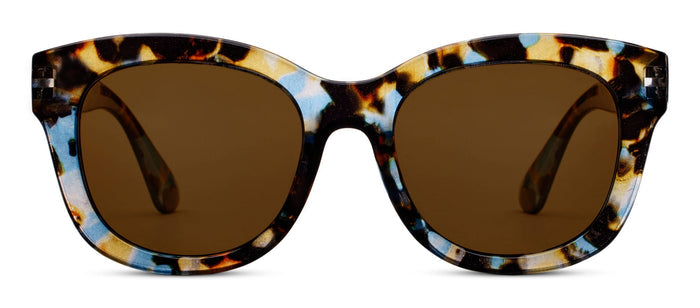 Peepers - Center Stage (Sunglasses): Blue Quartz / Reading / 2.00
