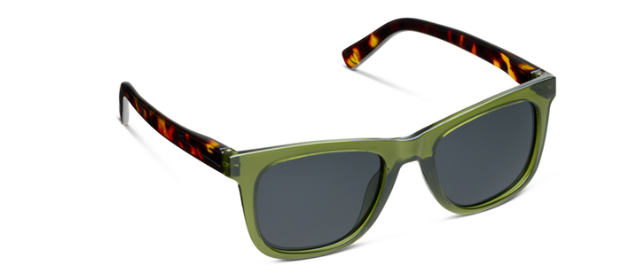 Peepers - Harbor (Sunglasses): Green/Tortoise / Reading / 2.50