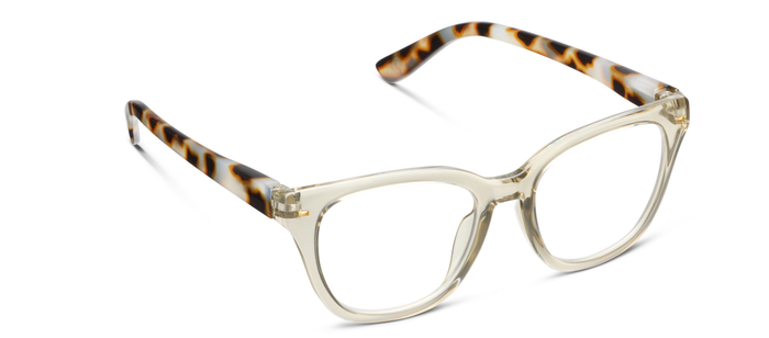 Peepers - Lenora (Blue Light): Fog/Chai Tortoise / Reading / 2.25