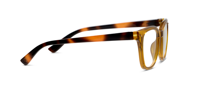 Peepers - Lenora (Blue Light): Fog/Chai Tortoise / Reading / 2.25
