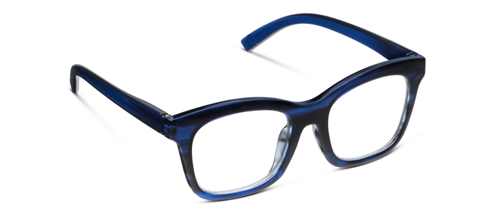 Peepers - To the Maximalist (Blue Light): Coffee/Clear Glitter / Reading / 2.25