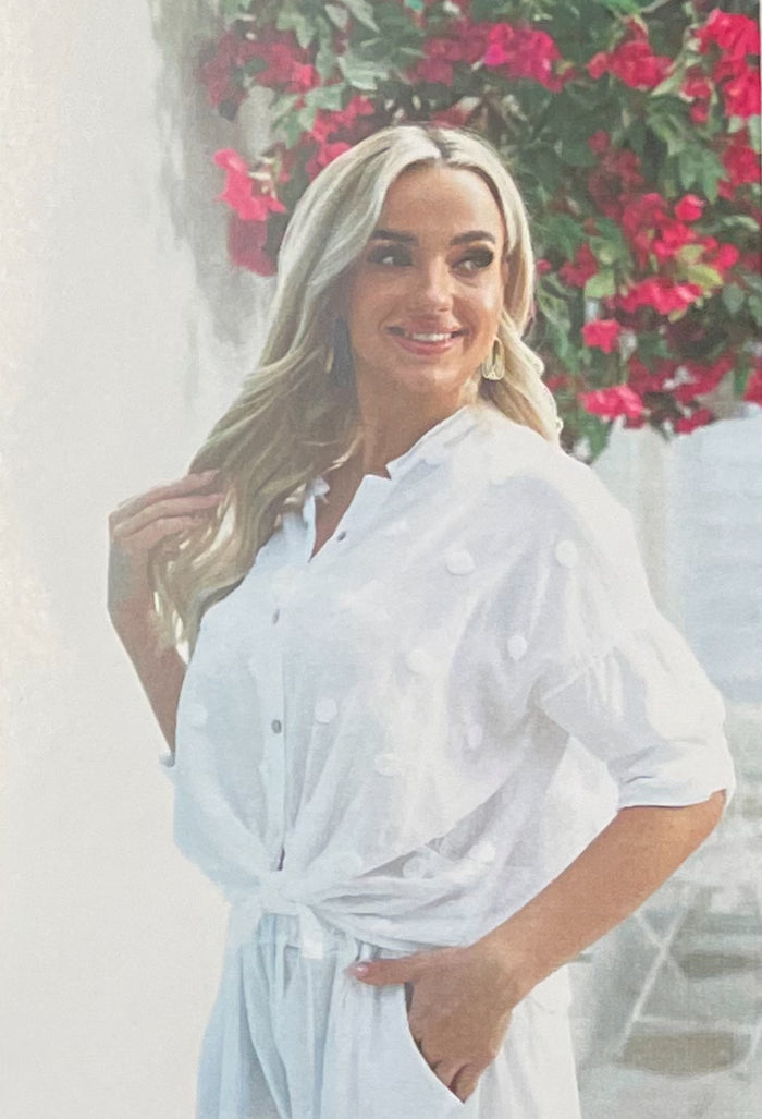 Penelope's Polka Dot Shirt -2 colors