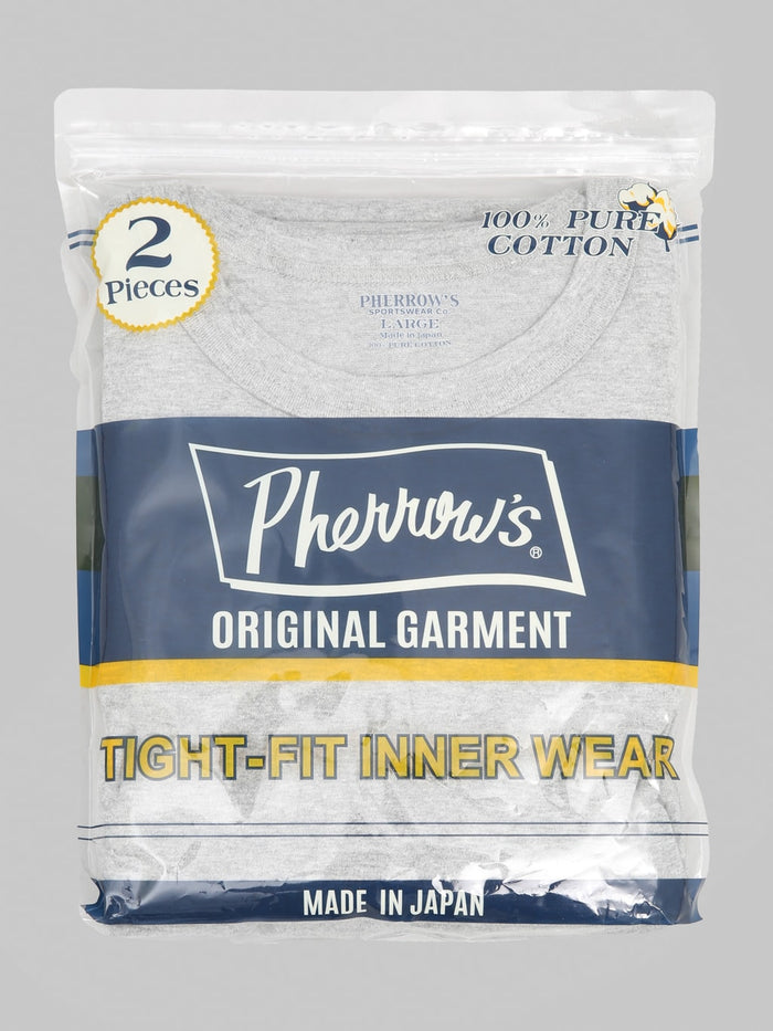Pherrows 2Pack TShirt Grey packaging