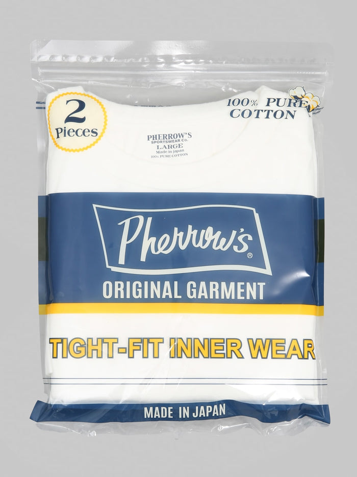 Pherrows 2 Pack TShirt White packaging