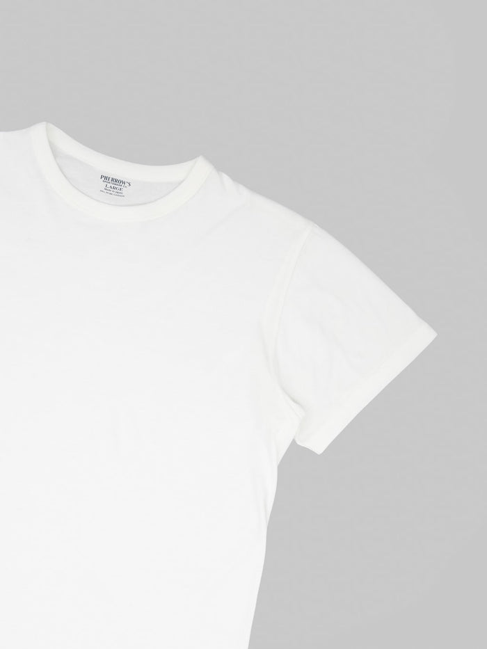 Pherrows 2 Pack TShirt White short sleeve
