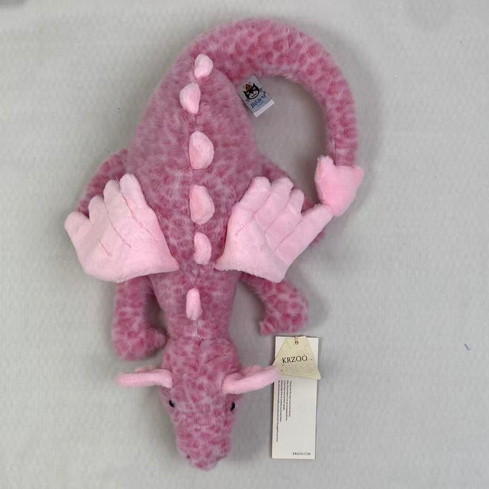 Pink little dragon doll