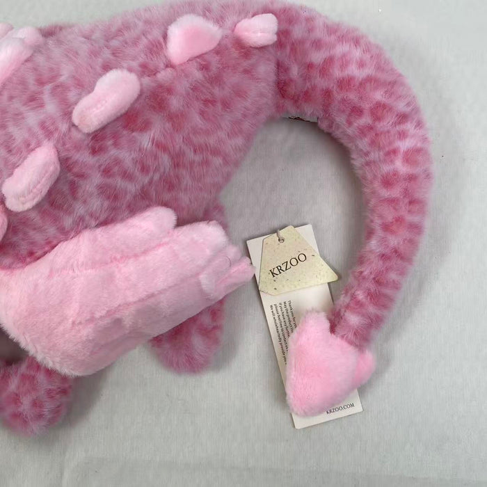 Pink little dragon doll