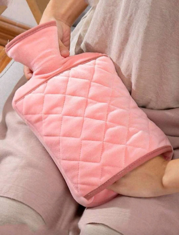 Pink Quilted Hot Water Bag – SHEIN Fast Delivery in 5 Days