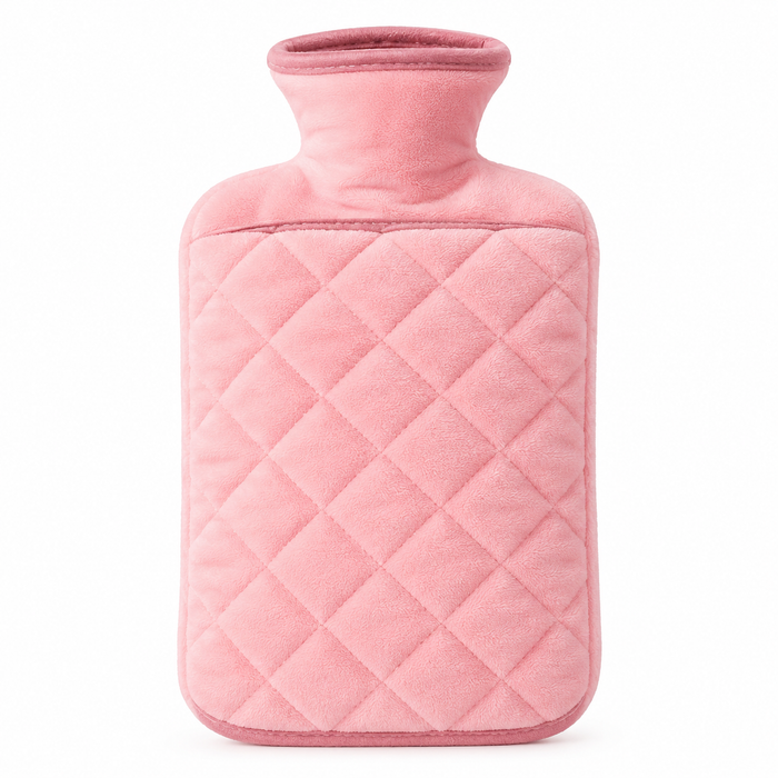 Pink Quilted Hot Water Bag – SHEIN Fast Delivery in 5 Days