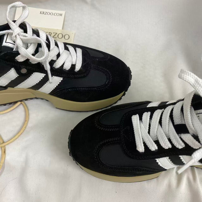 Platform Genuine Leather Sneakers