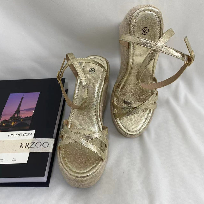 Platform Open-Toe Sandals