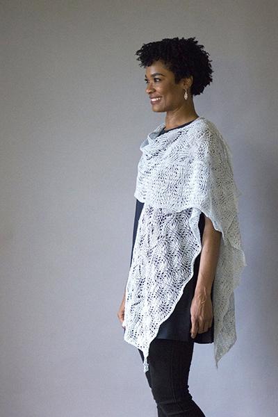 Plumas Ruana Pattern Nazli Gelin