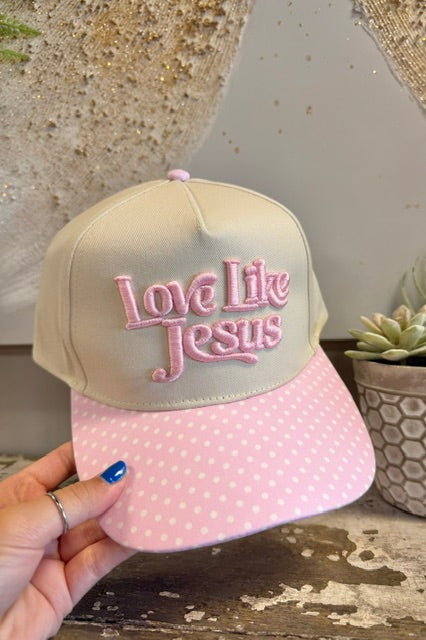 Polka Dot~ Puff Embroidered Hats ~ 4 Colorways