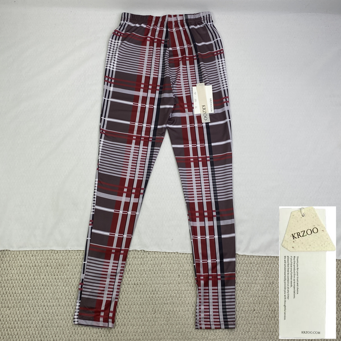 Printed large-sized loose-fitting casual pants