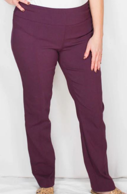 Pull On Ankle Length Pants Ultimate Fit