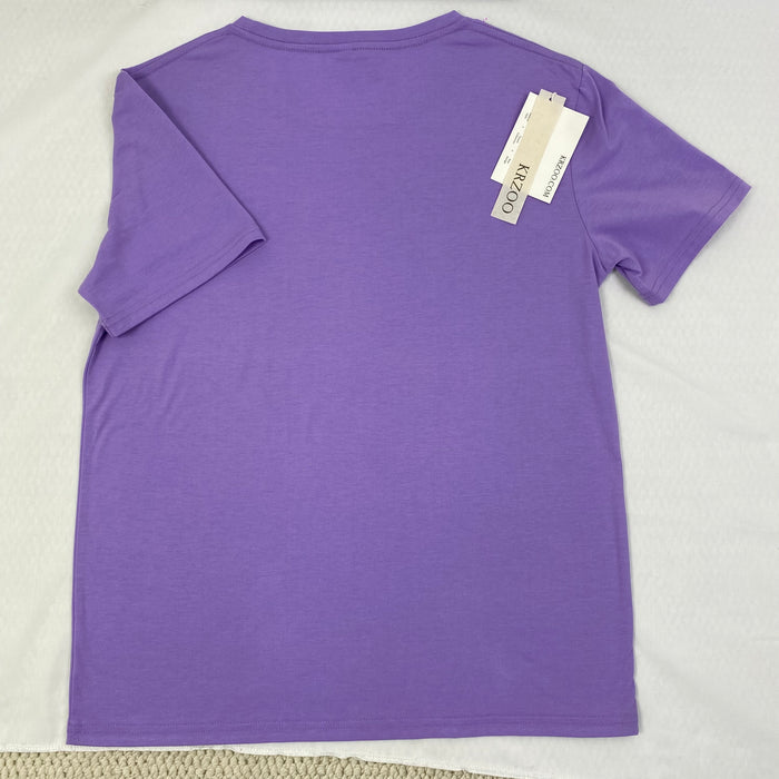 Pure cotton unicorn print short sleeve shirt