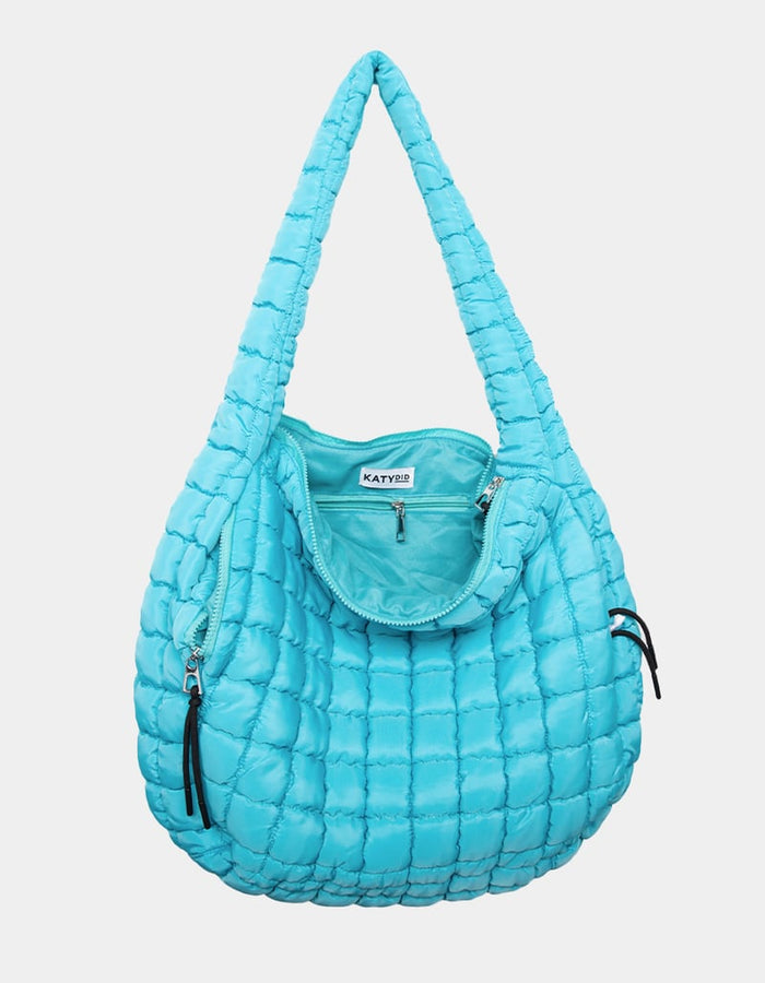 Quilted Puffer Tote