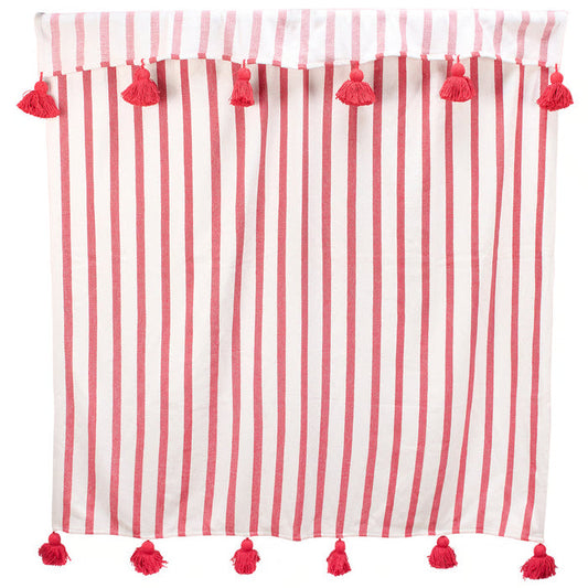 Red Stripe Throw