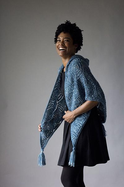 Reflection Shawl Pattern Rozetti Yarns