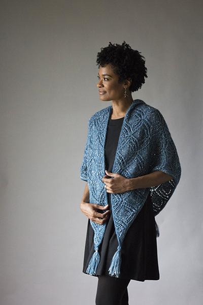 Reflection Shawl Pattern Rozetti Yarns