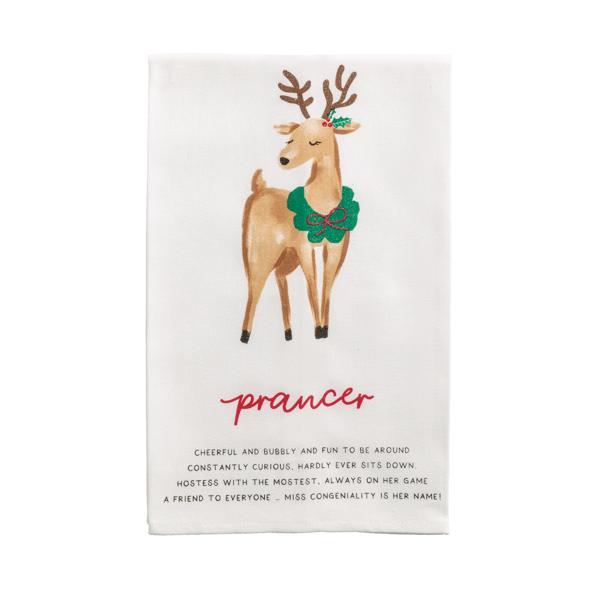 Reindeer Poem Towel (9 Reindeer Styles)