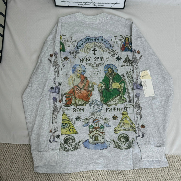 Retro American-Style Streetwear Sweatshirt