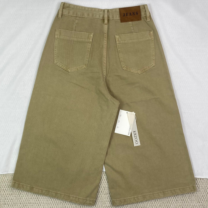 Retro high-waisted loose wide-leg pants