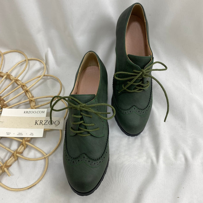 Retro Oxford Shoes Casual Shoes
