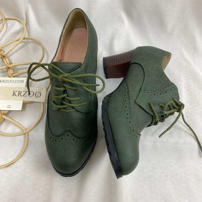 Retro Oxford Shoes Casual Shoes