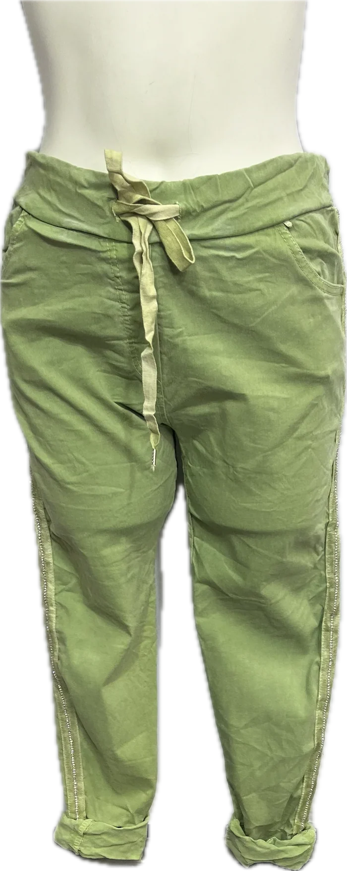 Rhinestone Stretch Pants (Mult Colors)