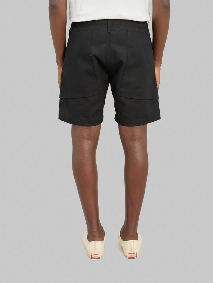 Rogue Territory Fatigue Shorts Black Canvas